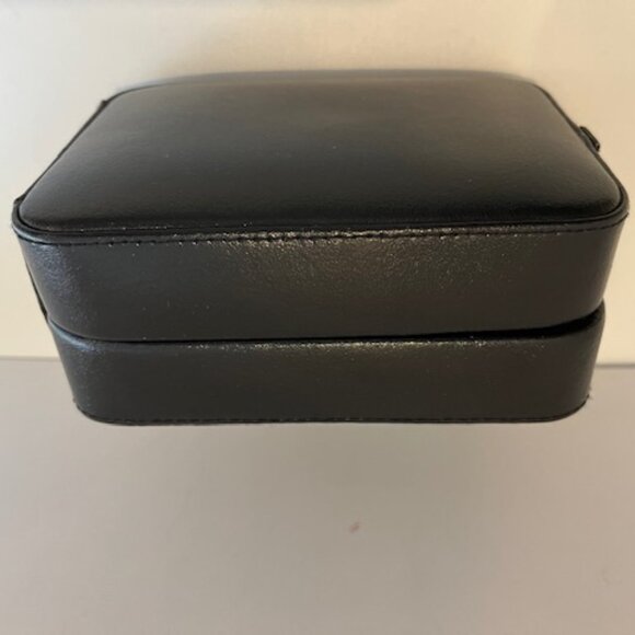 Wolf Designs Duo Compact Vintage Leather Travel Jewelry Case + small Inner Case - Picture 9 of 16